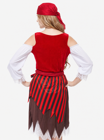 Pirate costume with skirt and top
