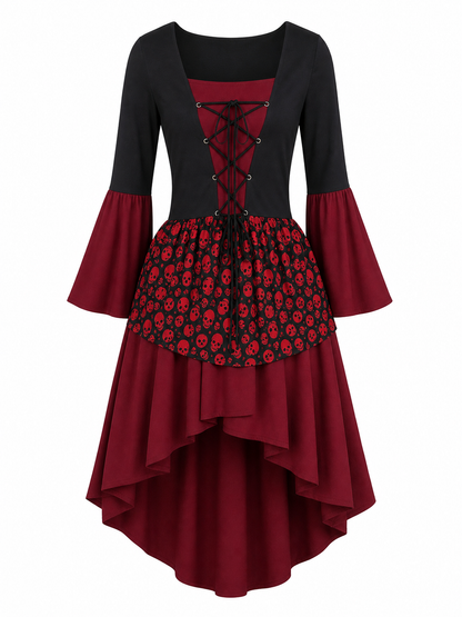 Pirate Halloween Costume with Dress and Headscarf