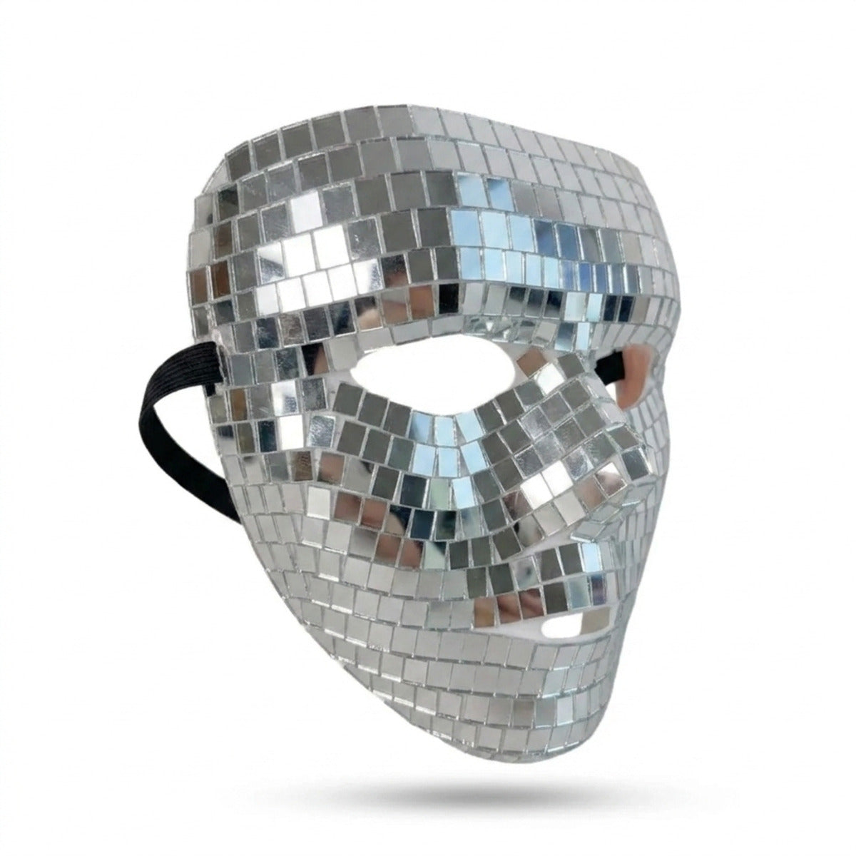 Masquerade Ball Glitter Mirror Face Mask Full Face Male Adult Night Club Mask Party Supplies Eye Mask Home DJ Decor Carnival