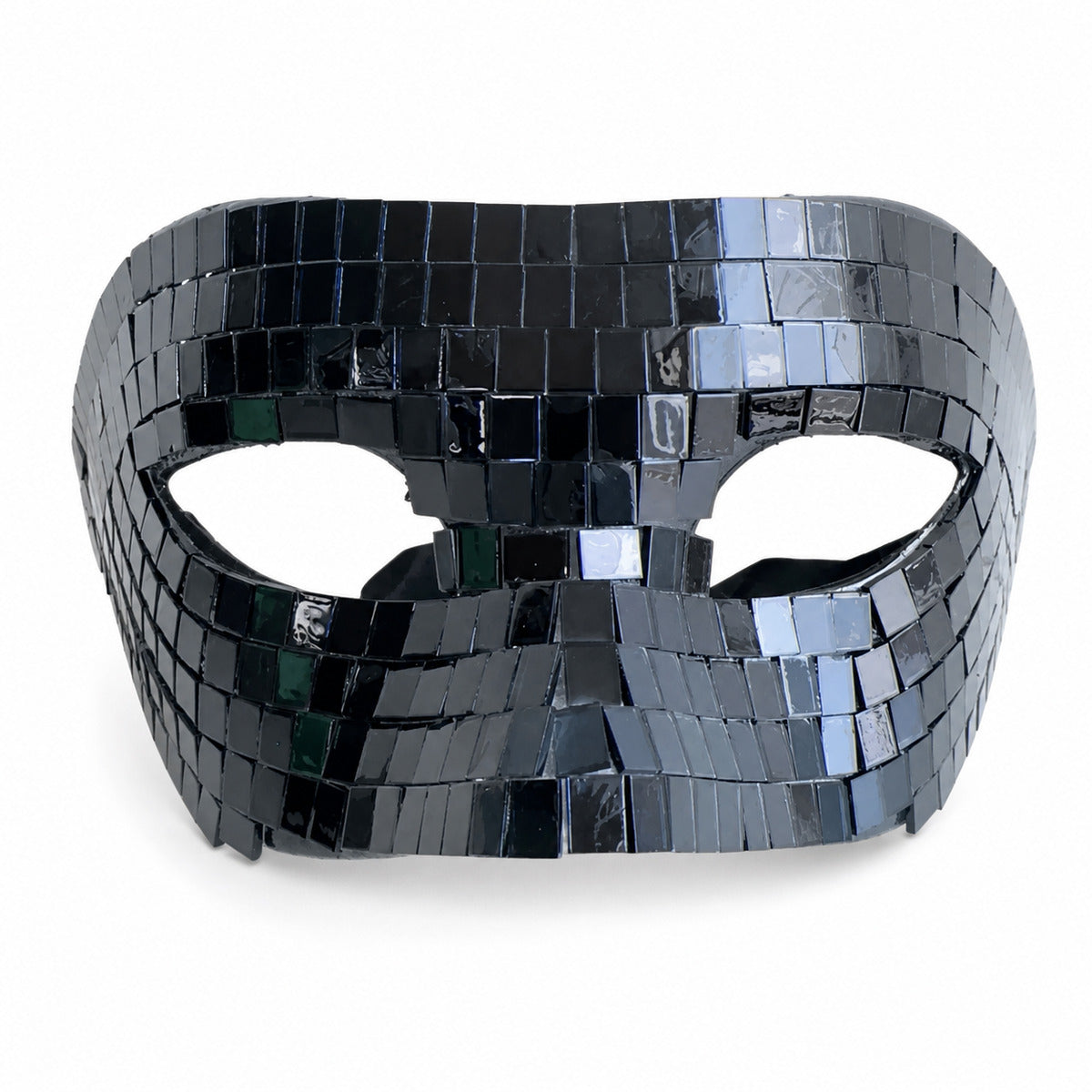 Disco Ball Glitter Mirror Face Mask Festival Masquerade Masks for Cosplay Halloween Party Rave Night Club Mask DJ Accessories