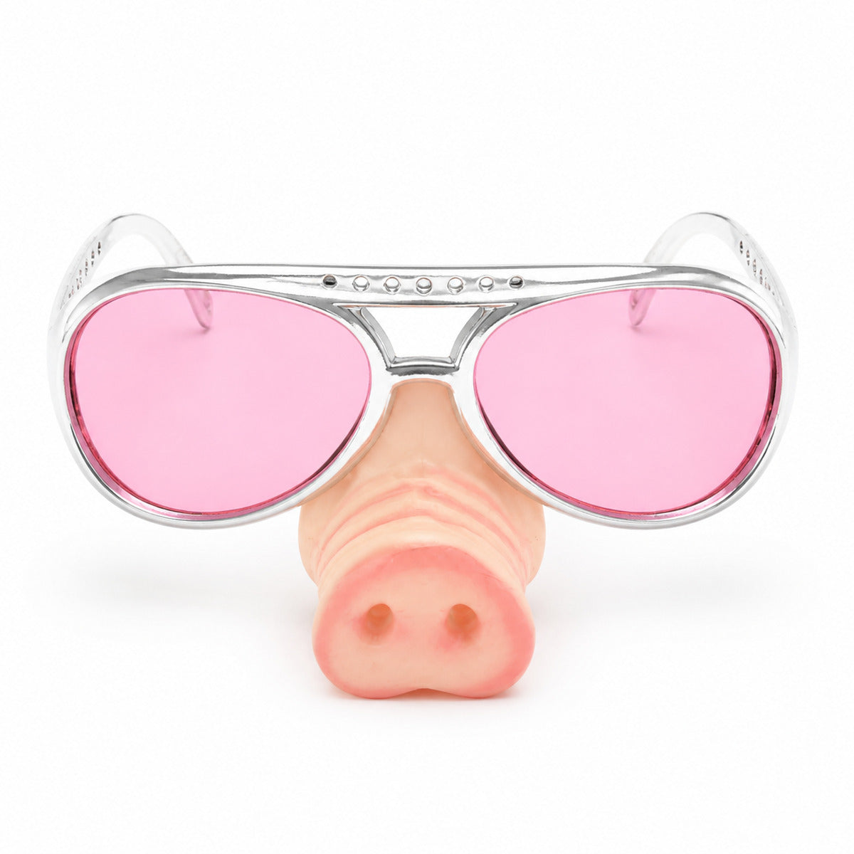 5 Colors Halloween Funny Pig Big Nose Glasses Cosplay Costumes Accessories Festival Party Prank Props Eyewear for Adults Kids