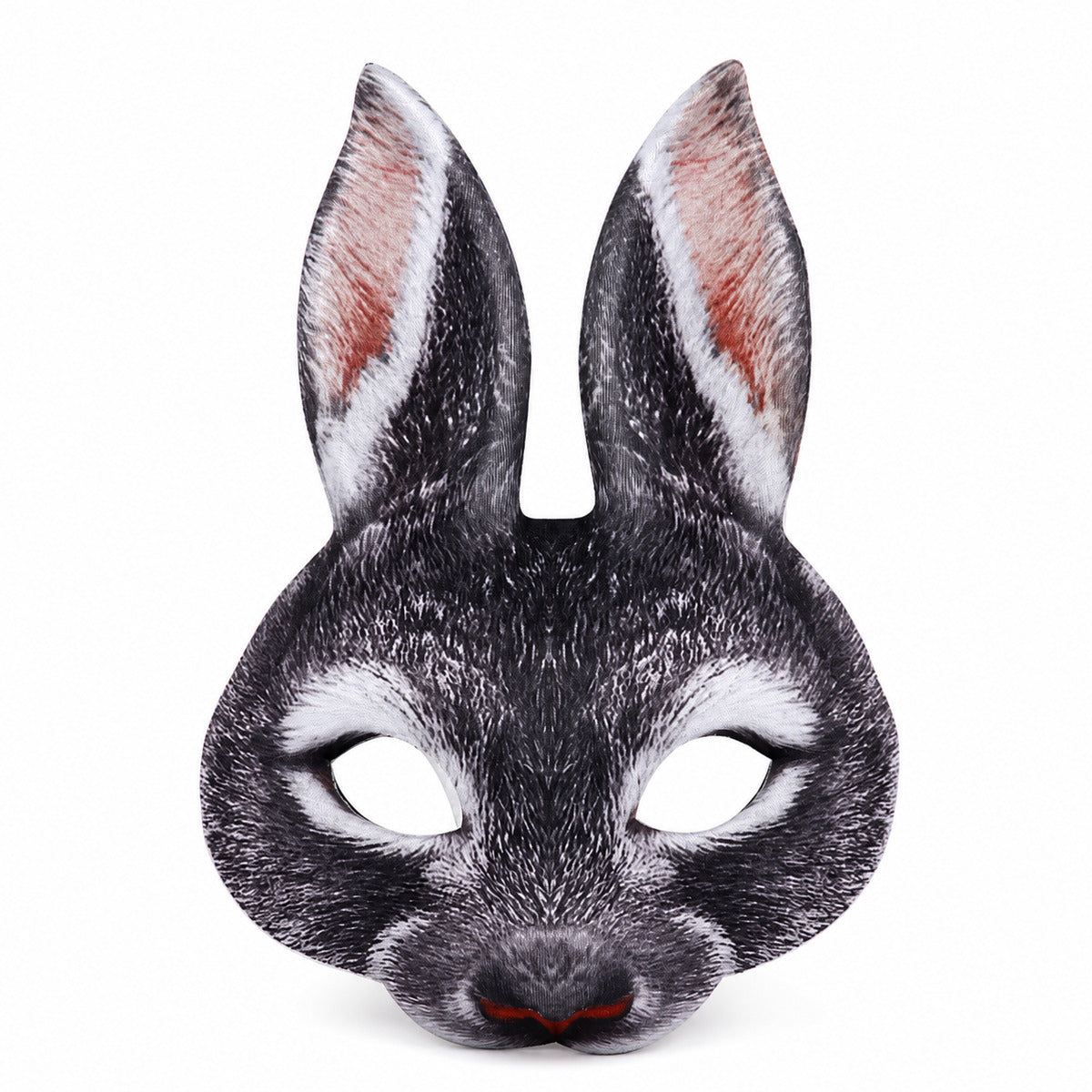 1 Pcs Halloween Mask Rabbit Mask Half Face Mask Eye Mask Adult Mask Party Cosplay Mask
