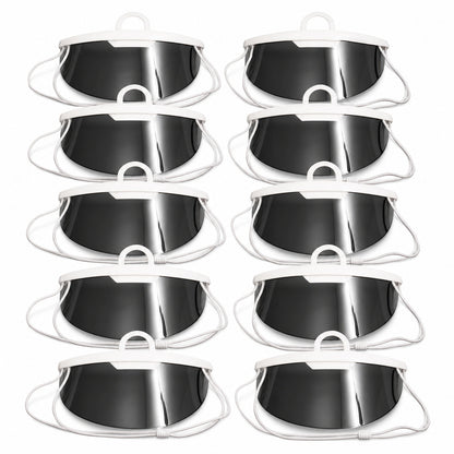 Hygiene Mouth Shield Transparent Mouth Shield Beauty Chef Waiter Protective Mask Reusable Visible Splash Proof Mask Mouth Cover