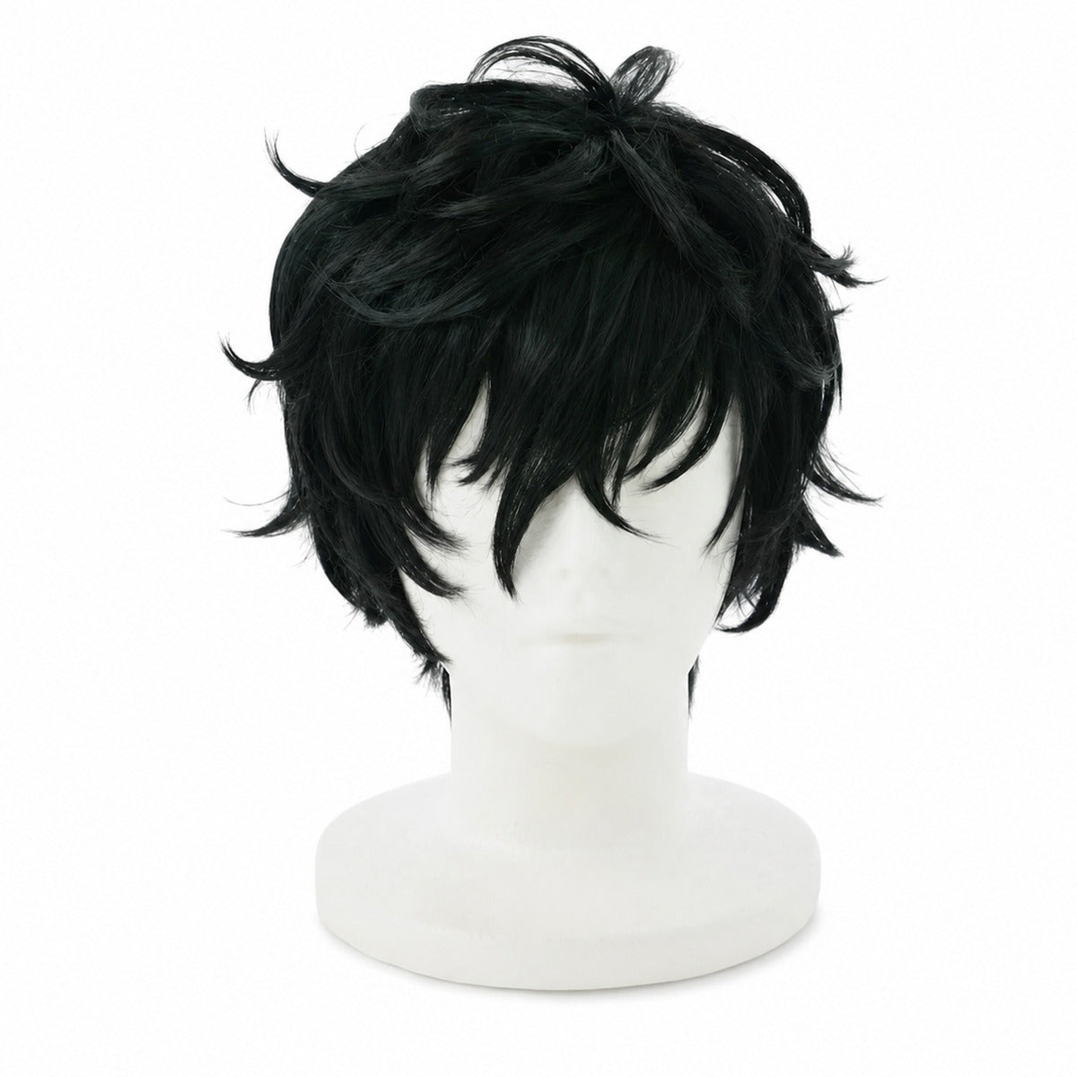 P5 Persona 5 Cosplay Kurusu Akira Joker Cosplay Wig Mask Hair wig + Mask Halloween Party Role Cosplay Costume 2 PCS Set