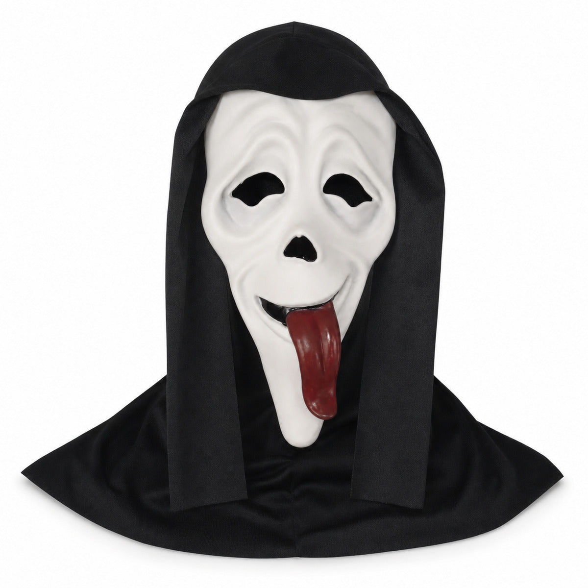 Halloween Cosplay Screaming Horror Prop Mask, breathable skeleton mask for horror parties & role-play props