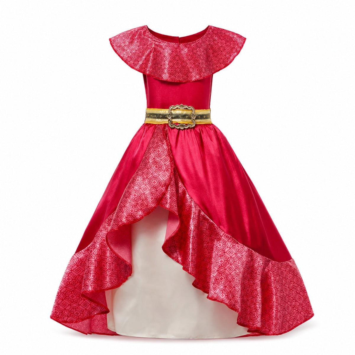 Kids Cosplay Clothing Girls Princess Elena Costume Halloween Carnival Role Playing Child Girl Birthday Party Outfits 2-10Y Dress - Color:2PCS Dress Set