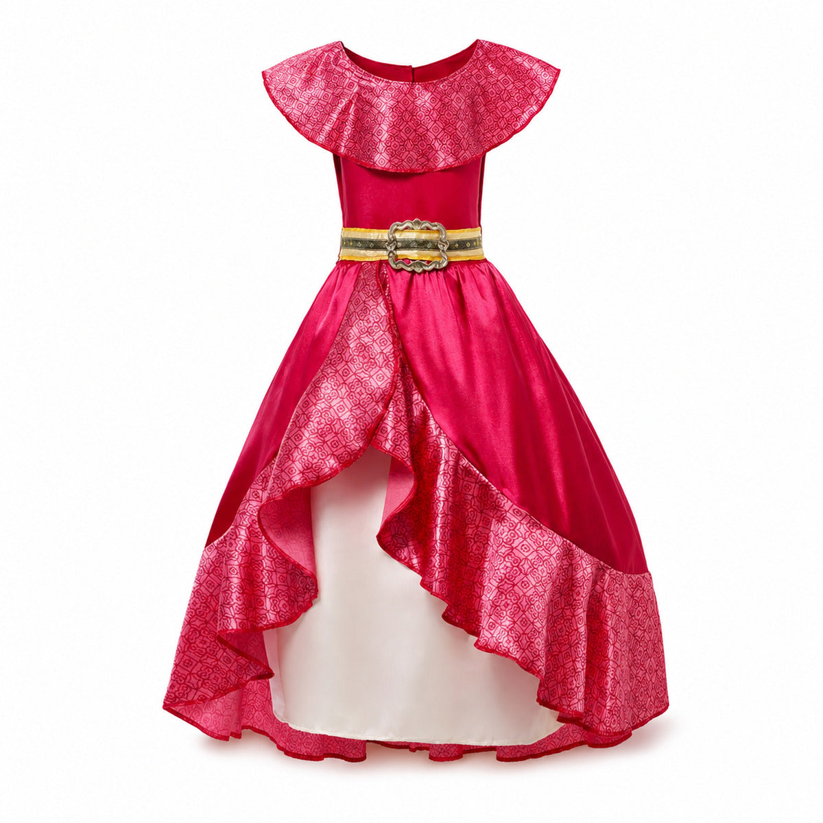 Kids Cosplay Clothing Girls Princess Elena Costume Halloween Carnival Role Playing Child Girl Birthday Party Outfits 2-10Y Dress - Color:4PCS Dress Set2