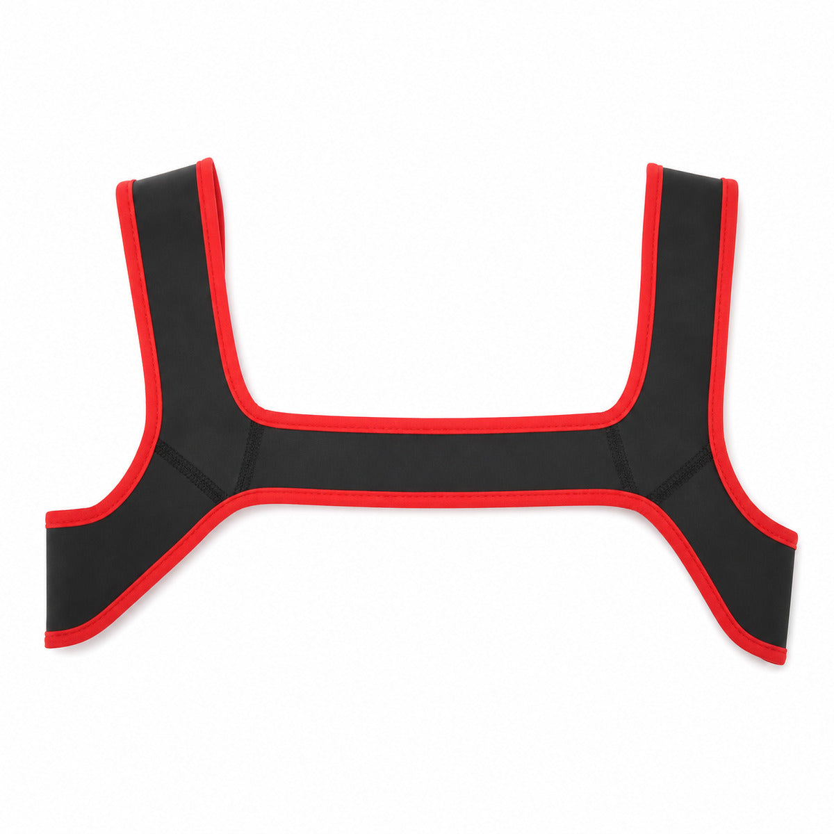 Men Bondage Suits For Stage Wear Leather Straps Armor Dog Headgear Costumes Party Costumes Role-playing Props Halloween Carnival - Color:Red