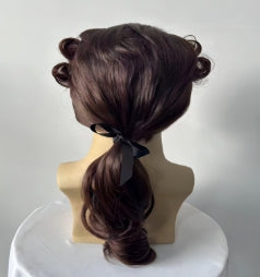 Historical Brown Wig for a Costume Look