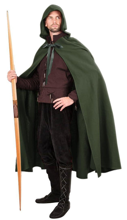 HOMELEX Medieval Hooded Cloak for Men - HOMELEX