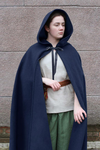 HOMELEX Medieval Hooded Cloak for Men - HOMELEX
