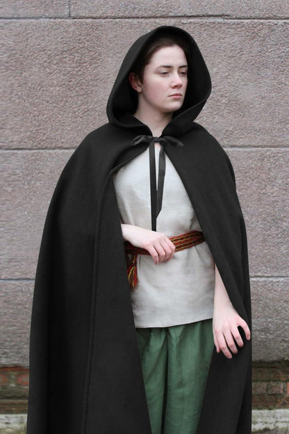HOMELEX Medieval Hooded Cloak for Men - HOMELEX