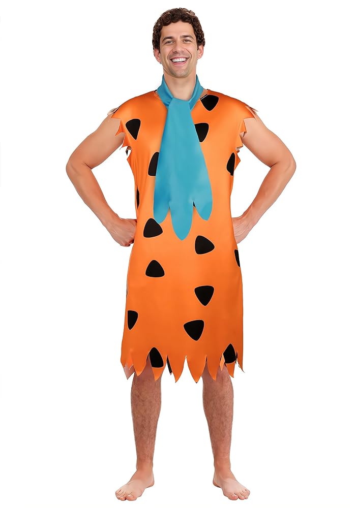 Caveman Costume with Tunic and Scarf