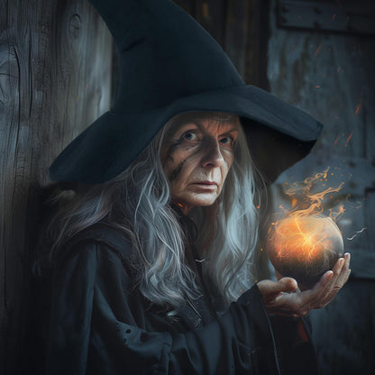 HOMELEX Gray Wizard Hat for Adult and Teens - Men Halloween Sorcerer Costume Hats Accessory - HOMELEX