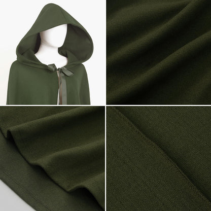 HOMELEX Medieval Hooded Cloak for Men - HOMELEX