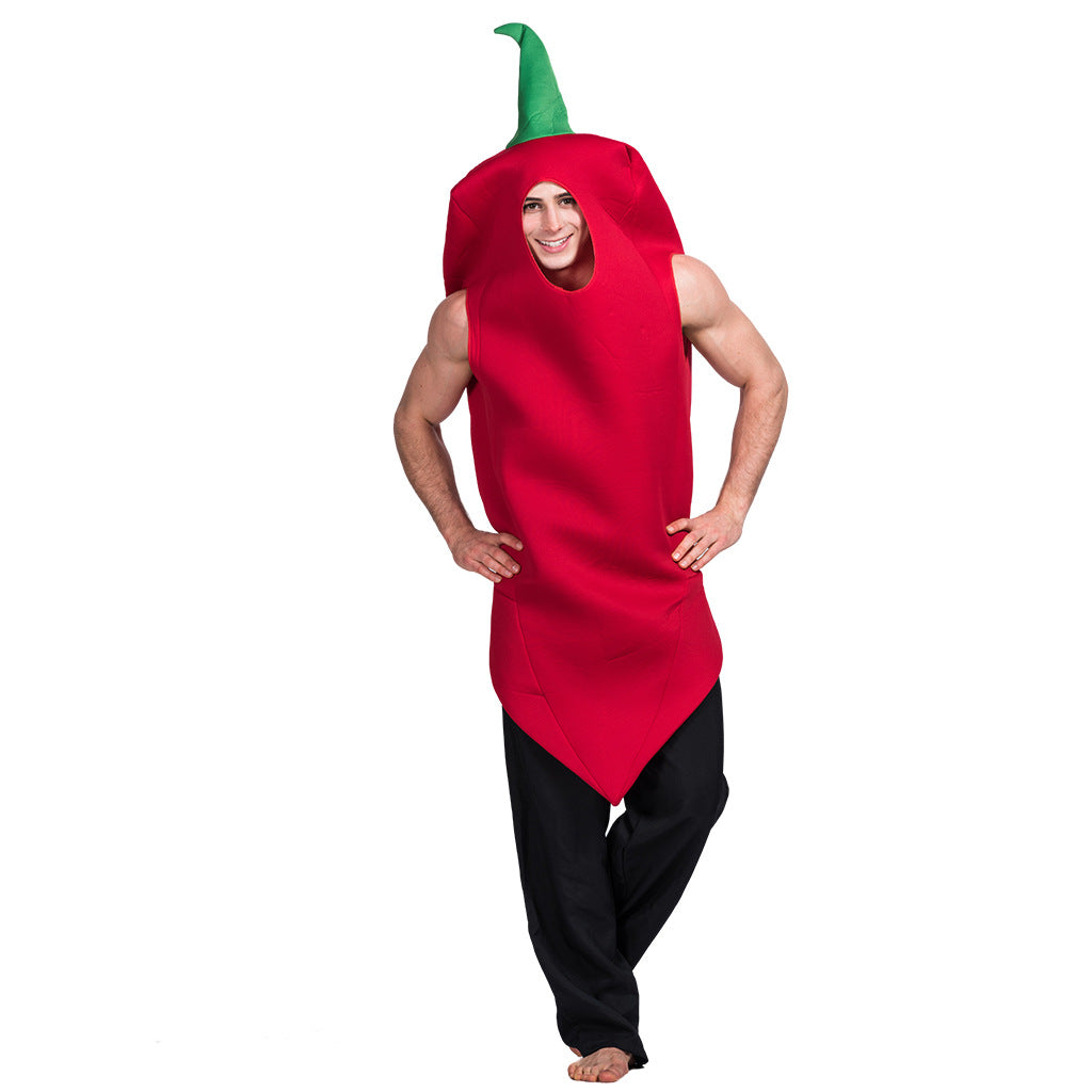 Chili Pepper Costume for Halloween and Theme Parties