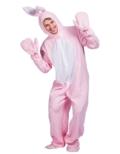 One-piece Bunny Costume with Hood and Ears