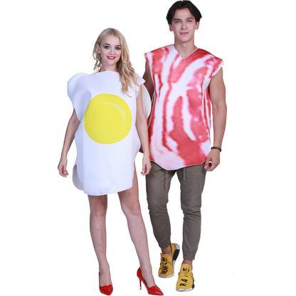 Fried Egg and Bacon Halloween Costume