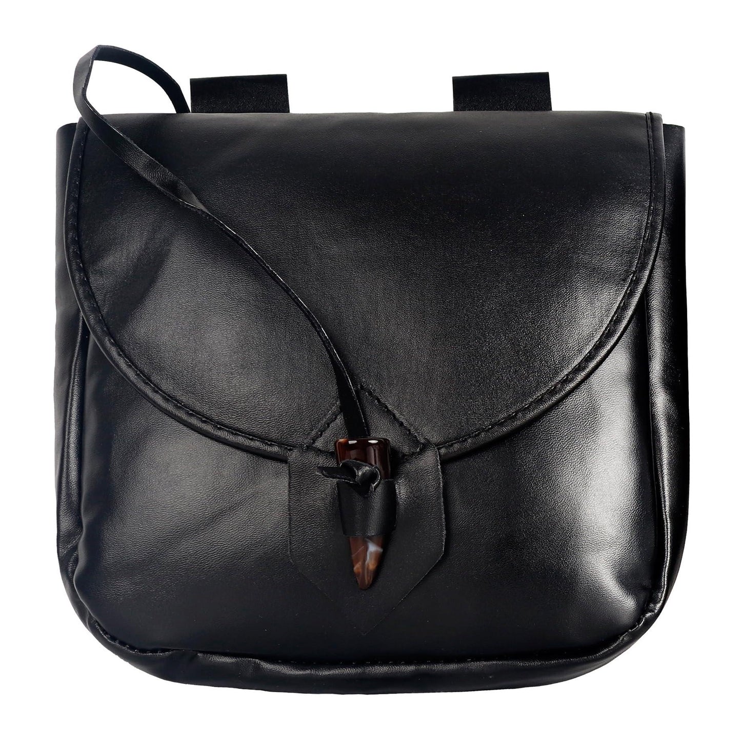 HOMELEX Renaissance Belt Pouch - Medieval Leather Bag for Halloween Faire Costume Accessories