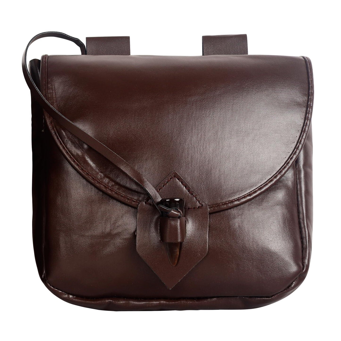 HOMELEX Renaissance Belt Pouch - Medieval Leather Bag for Halloween Faire Costume Accessories