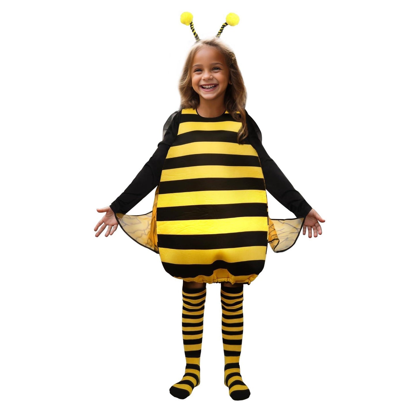 HOMELEX Bumble Bee Costume for Girls Funny Animal Halloween Kids Costumes