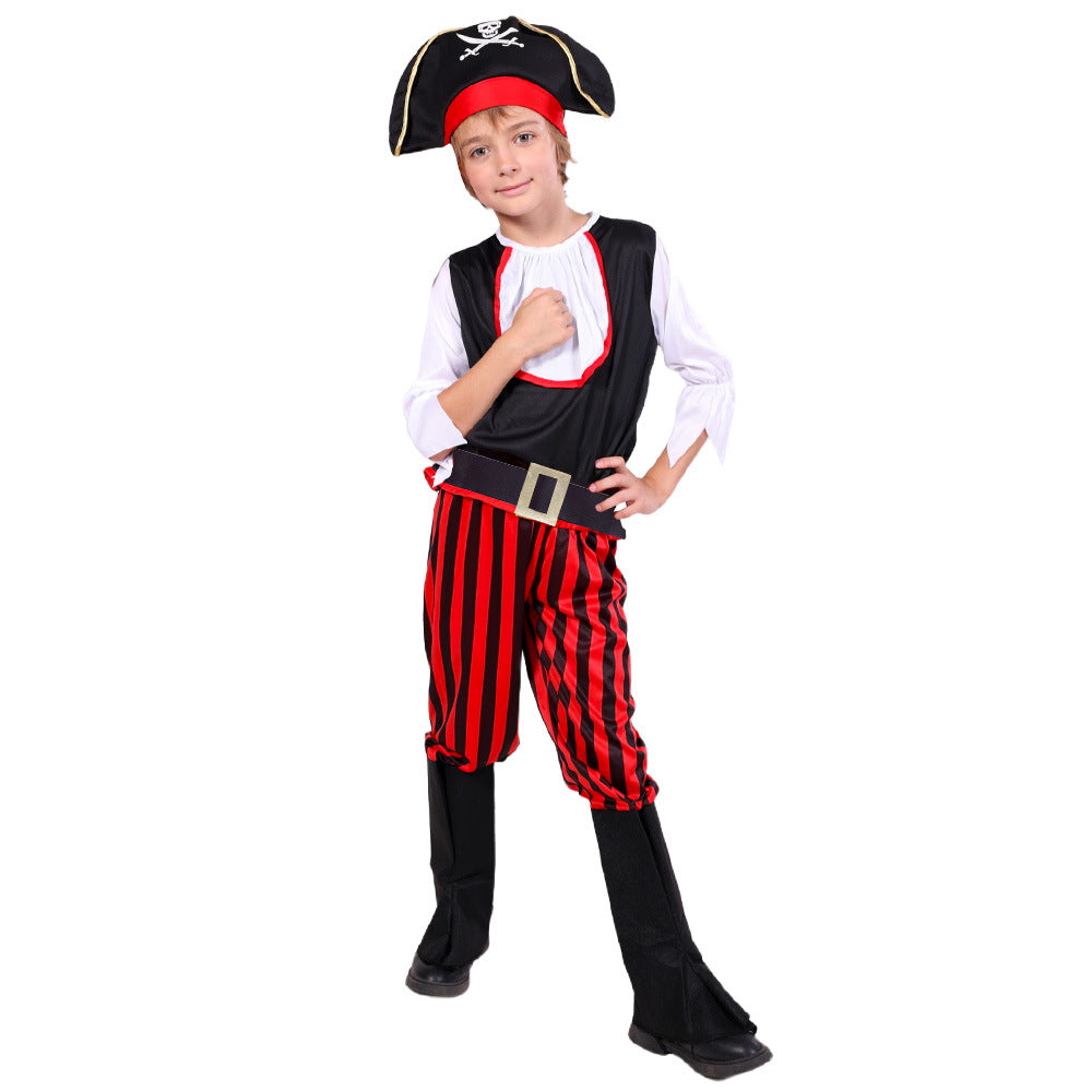 Pirate Carnival Costume with Hat and Belt