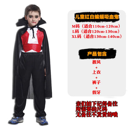 Kids' Vampire Costume for Halloween Party