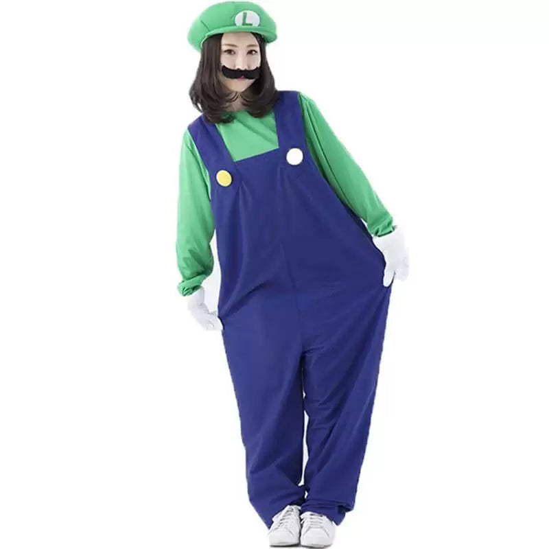 Green Cap Character Carnival Costume