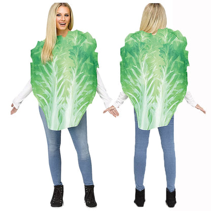 Lettuce Leaf Costume Tunic for a Themed Party