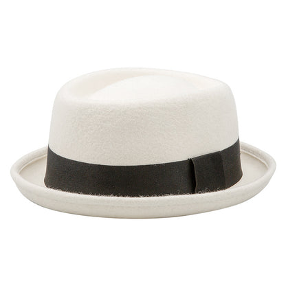 Ivory Carnival Fedora Hat
