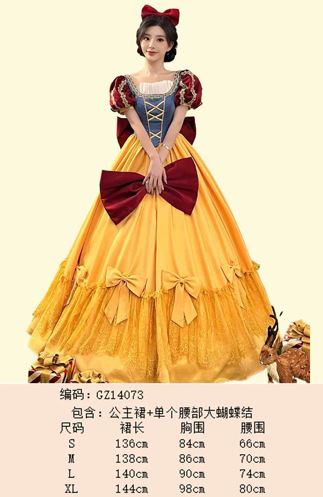 Snow White Carnival Dress for Festive Performances