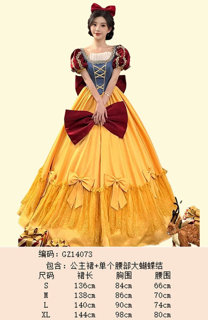 Snow White Carnival Dress for Festive Performances