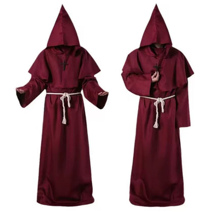 Halloween Hooded Monk Costume, Cosplay
