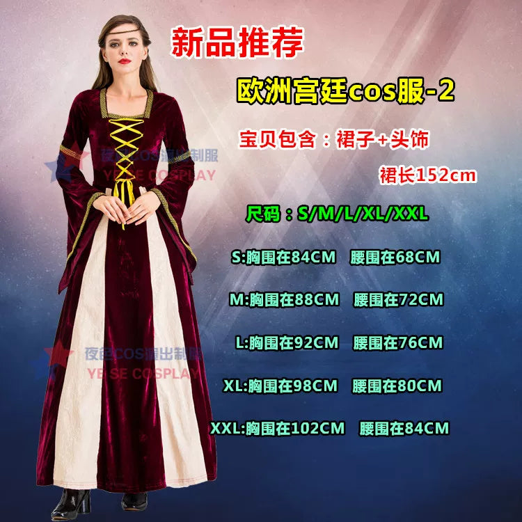 Vampire Costume: Medieval Dress