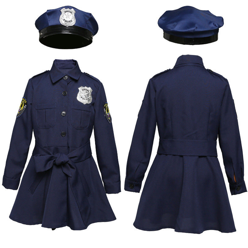 Police-Style Costume with Cap