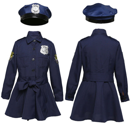 Police-Style Costume with Cap