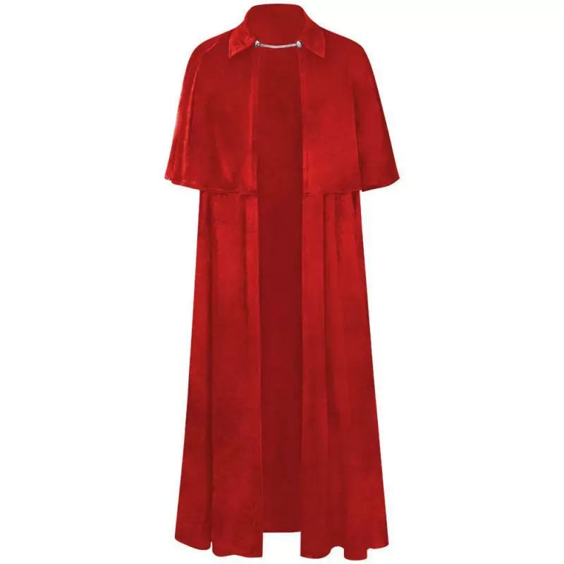 Red vampire costume cape for cosplay
