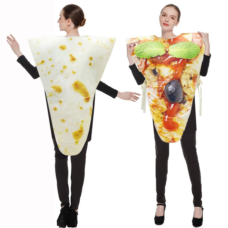Pizza Costume for Halloween and Theme Parties
