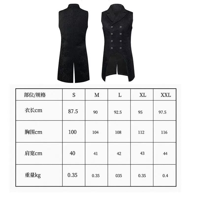 Classic Sleeveless Vest with Jacquard Pattern