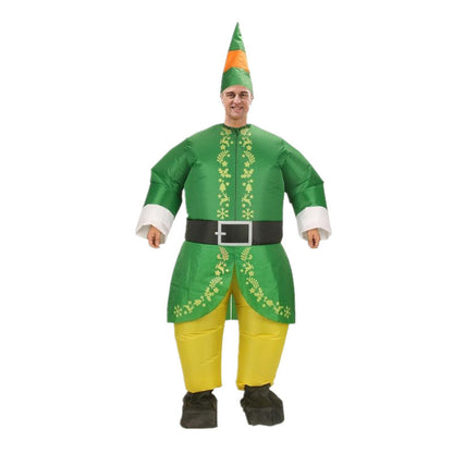 Festive carnival costume with hat