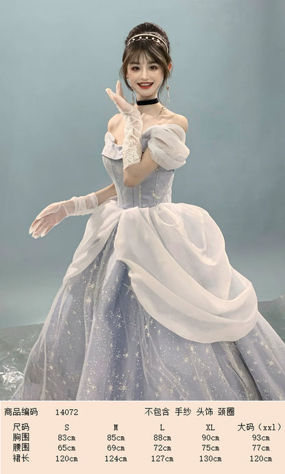 Princess Dress for Balls and Stage Performances
