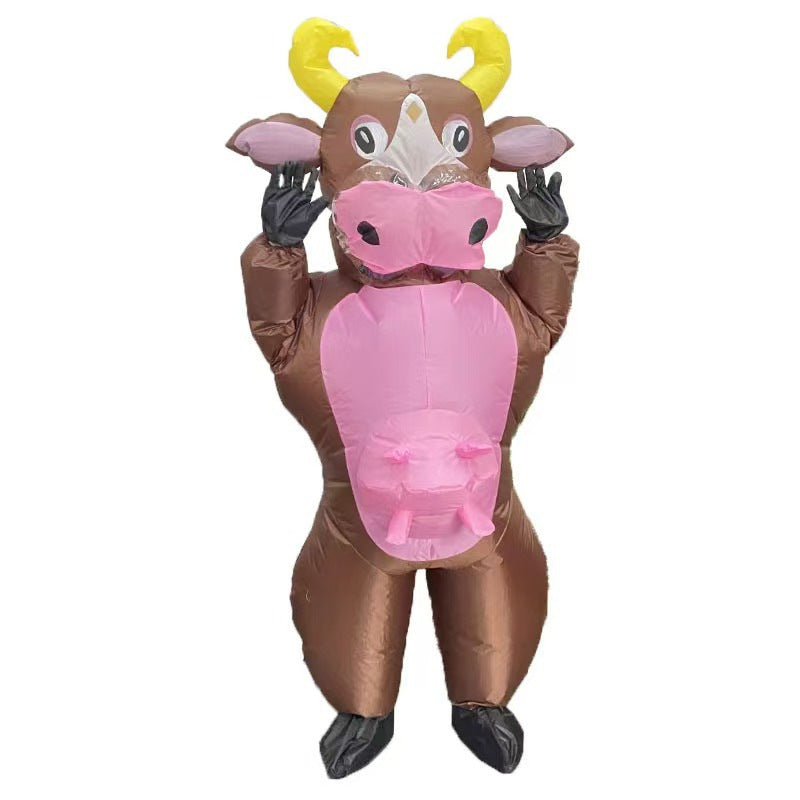 Inflatable Cow Costume for Halloween Carnival