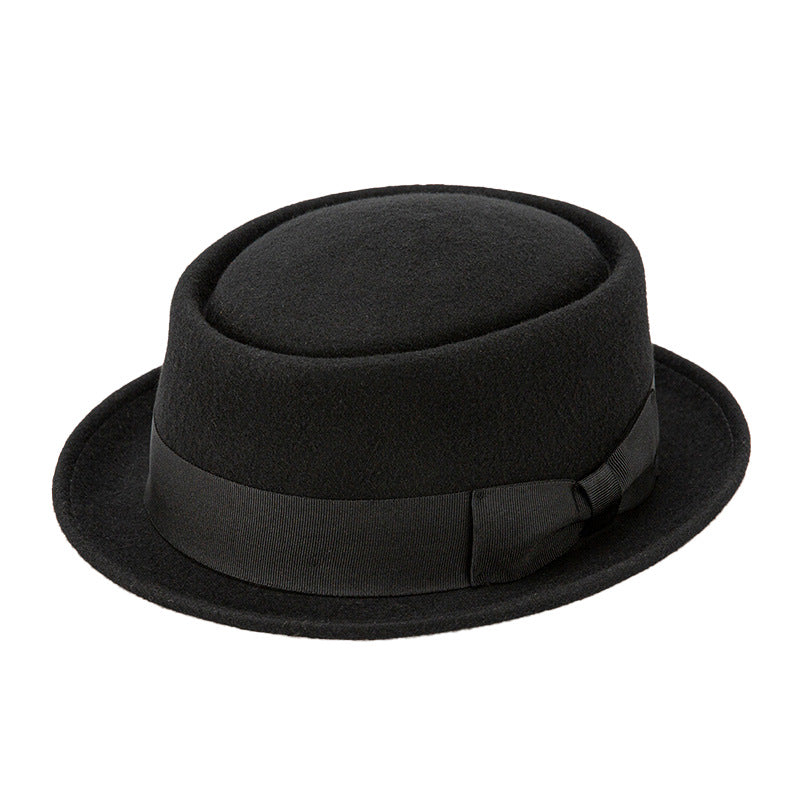 Carnival Fedora Hat with Ribbon and Bow