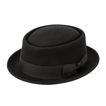 Carnival Fedora Hat with Ribbon and Bow