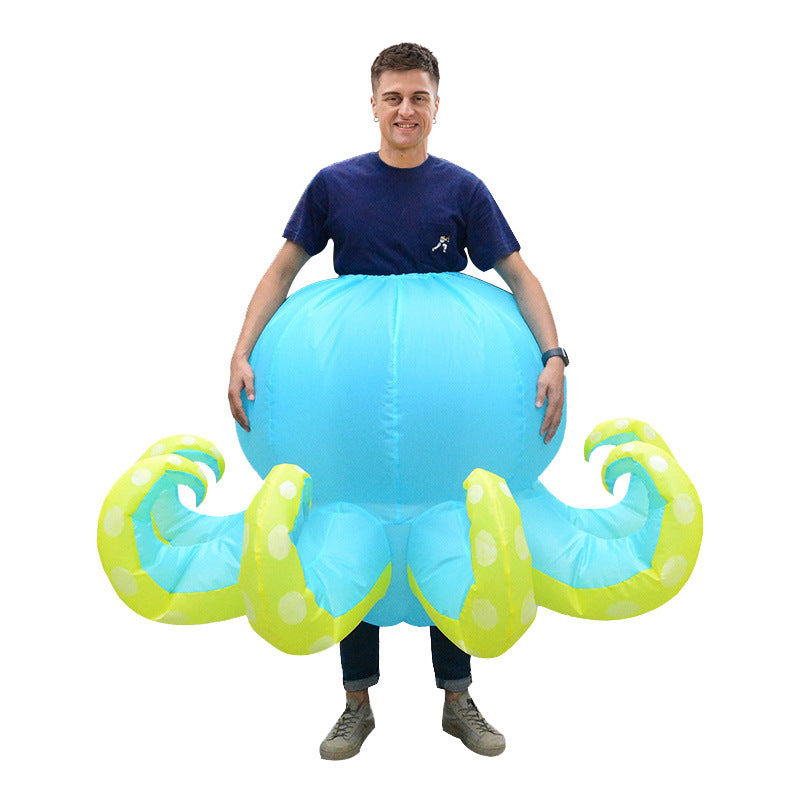 Inflatable Octopus Costume for Halloween and Parties