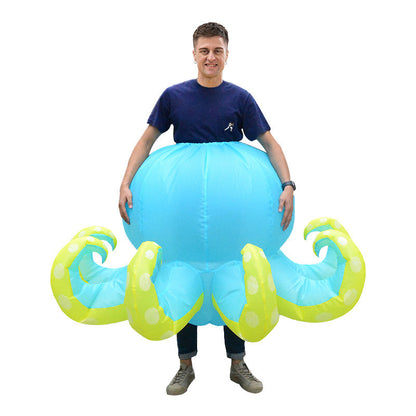 Inflatable Octopus Costume for Halloween and Parties