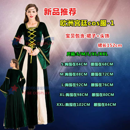 Vampire Costume: Medieval Cosplay Dress