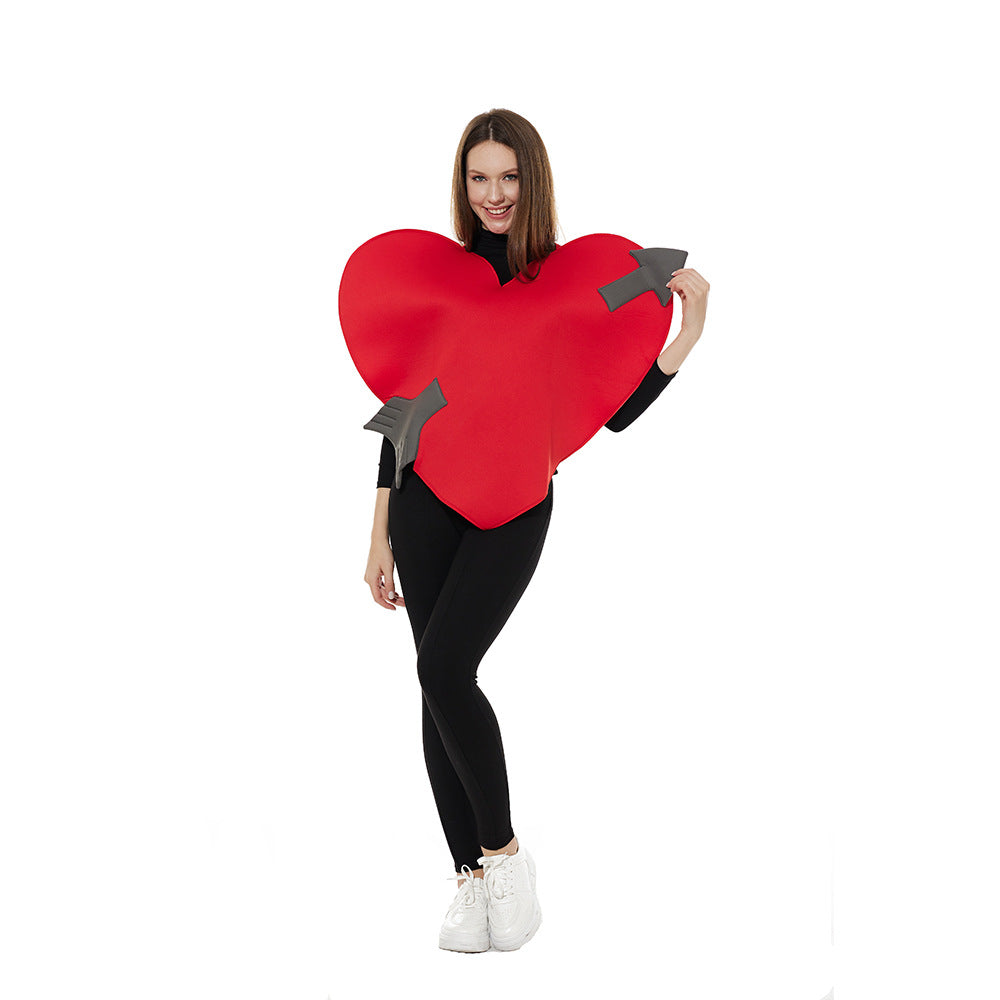 Heart-Shaped Cupid’s Arrow Costume for Parties