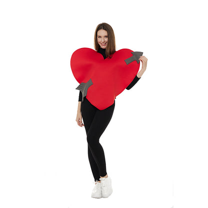 Heart-Shaped Cupid’s Arrow Costume for Parties
