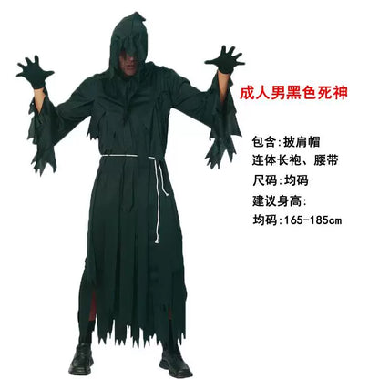Halloween and Cosplay Hooded Ghost Costume